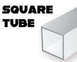 Evergreen Scale Models Styrene Square Tube